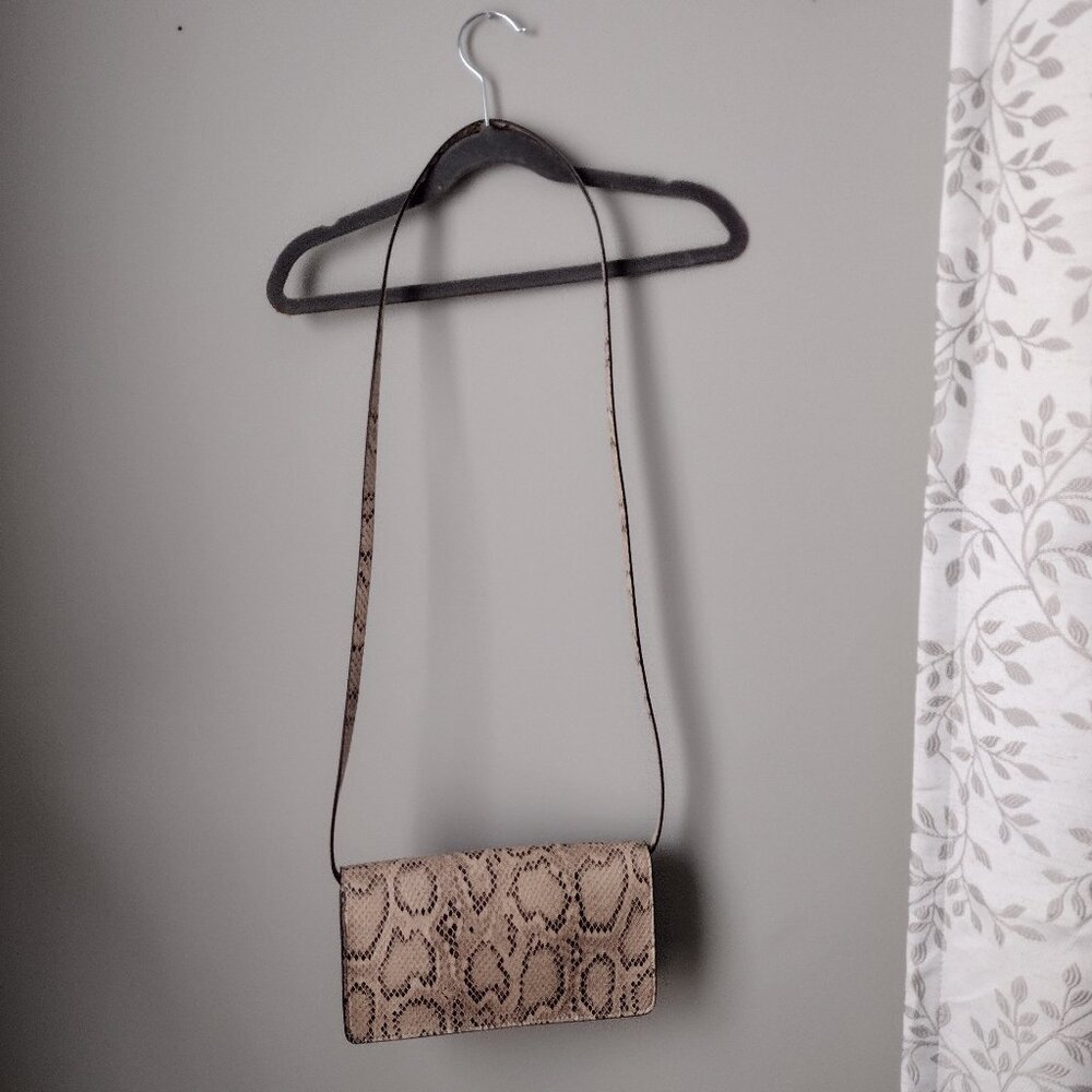 H&M Ladies Faux Snakeskin Purse New